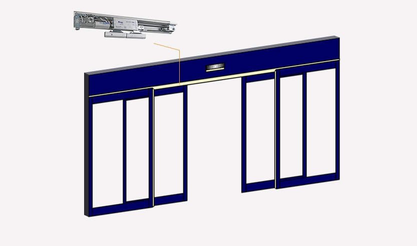 automatic sliding door drive